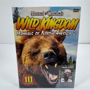 Mutual of Omaha Wild Kingdom Mammals of North America 2 DVD Set New Sealed